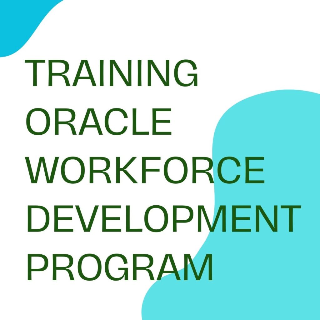 TRAINING ORACLE WORKFORCE DEVELOPMENT PROGRAM Hijau Dan Putih Ilustrasi Lowongan Kerja Posting Post 89 1024x1024
