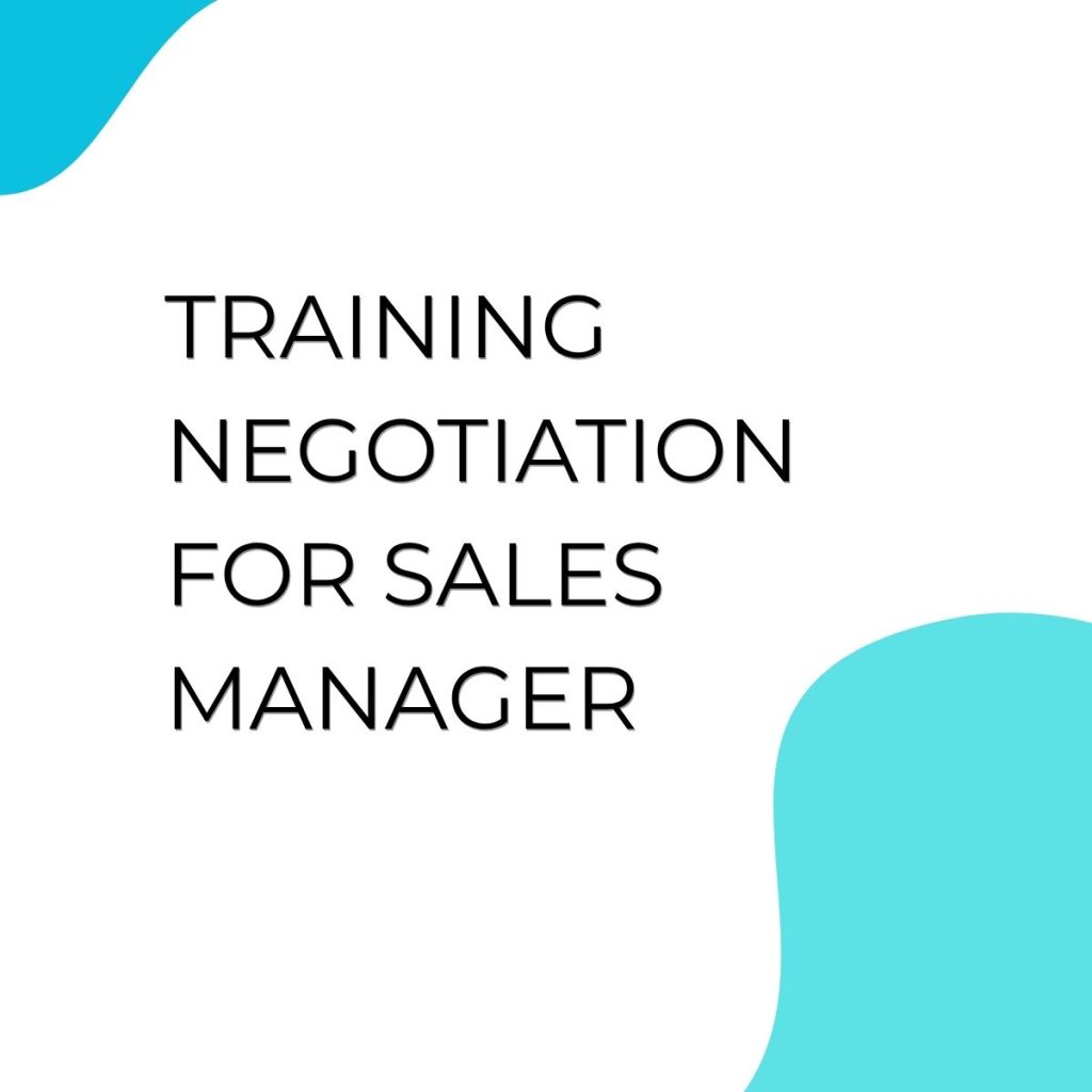 pelatihan NEGOTIATION FOR SALES MANAGER di jakarta
