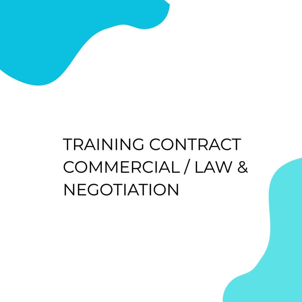 pelatihan Contract Commercial/ Law & Negotiation di jakarta