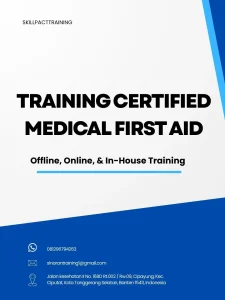 TRAINING CERTIFIED MEDICAL FIRST AID pelatihan CERTIFIED MEDICAL FIRST AID di jakarta